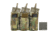 High Ground Gear M4/M16-Pistol Combo Pouch, Triple, Ranger Green, HG-7993-5