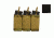 High Ground Gear Triple 5.56 Insert, Holds 3, Black, HG-7012-6