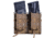 High Speed Gear Double Double Decker Taco Pistol Magazine Pouch, Coyote Brown, 11DD02CB