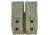 High Speed Gear HSGI Duty Double TACO-Covered Plus Pistol Magazine Pouch, Wolf Gray, 41PX02WG