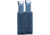 High Speed Gear Duty Double Taco Pistol Magazine Pouch - Extended, LE Blue, 41EX02LE