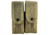High Speed Gear Duty Staggered Double Pistol TACO Covered w/ Rifle U-MOUNT, Olive Drab, 41TPC2OD