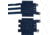 High Speed Gear HSGI CoreSide Plate Cummerbund, LE Blue, 40PCSPLE