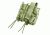 High Speed Gear Leo Taco Belt Mount Pouch, Olive Drab 13PC00OD