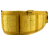 High Speed Gear Slim Grip Padded Belt, 41.5in, Large, Coyote Brown, 31SPB2CB