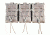 High Speed Gear Triple X2R Taco Shingle Rifle Magazine Pouch, Wolf Gray, 45X2R0WG