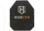 HighCom Armor Guardian AR500 Armor Plate, Shooters Cut, Level III+, Black, 10x12in, AR500-SC-SC-1012-20M
