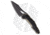 HighTron Spectron Folding Knife, 3.05in, Bohler M390 Stainless Steel, Sheepsfoot Blade, Black Handle, Black/Black, 7.12 inch, BHQ-209729