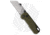 HighTron Vector Folding Knife, 2.36in, Stainless Steel, G-10, OD Green Handle, OD Green/Gray, 5.50 inch, BHQ-209726