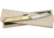 Higonokami Damascus Folder Brass Folding Knife,3.5in,Damascus Steel HIGO17