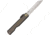 Higonokami Folder Black Folding Knife,3in,Japanese Style Blue Paper Steel Blade,Black Stainless Handle HIGO14BL