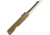 Higonokami No 1 Blue Paper Steel Folding Knife, 3in Blue Paper Steel Blade, Bronze Iron Handle, NO. C-1 BLACK