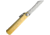 Higonokami SK Folder Brass Red Sheath Folding Knife, 1.5in Satin Sk5 Carbon Steel Blade, Brass Handle, Slip Joint, Hrc 60, Burgundy Leather Sheath, NO. 1 W/ RED LEATHER CASE