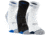 Hilly Supreme 1/4 Crew Irregular Sock - Men's-Assorted-Large