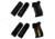 HIPERFIRE Hipergrip Pistol Grip for AR15/10 M4/16, Black Smooth, Black Textured