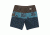HippyTree Mens Frond Trunk Board Shorts, Blue, 28 Waist, 2160-BLUE-28