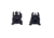 HiViz Folding AR Back Up Sights, Black, ARN21