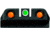 HiViz LiteWave H3 Tritium/Litepipe Pistol Night Sight Set - Fits Gen 1-5 Glock 42, Glock 43, Glock 43X &amp; Glock 48