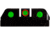 HiViz LiteWave H3 Tritium/Litepipe Pistol Night Sight Set - Fits Gen 1-5 Glock 42, Glock 43, Glock 43X &amp; Glock 48
