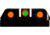 HiViz LiteWave H3 Tritium/Litepipe Pistol Night Sight Set - Fits Gen 1-5 Glock 42, Glock 43, Glock 43X &amp; Glock 48