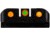 HiViz LiteWave H3 Tritium/Litepipe Pistol Night Sight Set for Glock Gen 1-5 in .45 ACP, .45 GAP, and 10mm