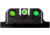 HiViz LiteWave H3 Tritium, Litepipe Pistol Day and Night Sight Set