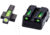 HiViz LiteWave H3 Tritium/Litepipe Pistol Night Sight Set - Fits All Kimber 1911 w/ Fixed Sights, Except Micro