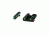 HiViz Litewave H3 Tritium/Litepipe Sight Set, Glock 9mm/40 S&amp;W GLN325