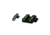 HiViz Litewave H3 Tritium/Litepipe Sight Set, S&amp;W M&amp;P Fullsize, M&amp;P Compact, Black, Green Litepipes w/ Orange Front Ring, MPN521