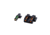 HiViz Litewave H3 Tritium/Litepipe Sight Set, S&amp;W M&amp;P Fullsize, M&amp;P Compact, Black, Green/Orange Litepipes w/ Orange Front Ring, MPN621