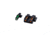 USED HiViz Litewave H3 Tritium/Litepipe Sight Set, S&amp;W M&amp;P Fullsize, M&amp;P Compact, Black, Green/Orange Litepipes w/ White Front Ring, MPN421, EDEMO2, Condition Fair, Other