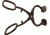 HME Products Deer Skinning  Claw, Length - 10in HME-DSC