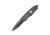 Hoffner Knives 2.8in Snap Folding Knife, 6.8in, Combo Edge, Black Handle, Black Finish, FK-S2CBK-FB