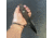 Hoffner Knives Folding Knife, 3.5in, 440c, Spear Point Blade, Chiseled Maduro Grip, Black Combo Blade, FK-S3CBK-CMA