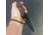 Hoffner Knives Folding Knife, 3.5in, 440c, Spear Point Blade, Chiseled Maduro Grip, Black Smooth Blade, FK-S3SBK-CMA