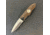 Hoffner Knives Folding Knife, 3.5in, 440c, Spear Point Blade, Chiseled Maduro Grip, Silver Combo Blade, FK-S3CBS-CMA
