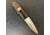 Hoffner Knives Folding Knife, 3.5in, 440c, Spear Point Blade, Chiseled Maduro Grip, Silver Combo Blade, FK-S3CBS-CMA