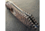 Hoffner Knives Folding Knife, 3.5in, 440c, Spear Point Blade, Chiseled Maduro Grip, Silver Combo Blade, FK-S3CBS-CMA