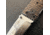 Hoffner Knives Folding Knife, 3.5in, 440c, Spear Point Blade, Chiseled Maduro Grip, Silver Smooth Blade, FK-S3SBS-CMA