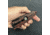 Hoffner Knives Folding Knife, 3.5in, 440c, Spear Point Blade, Chiseled Nightstalker Grip, Black Smooth Blade, FK-S3SBK-CRB