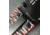 Hoffner Knives Folding Knife, 3.5in, 440c, Spear Point Blade, Chiseled Nightstalker Grip, Black Smooth Blade, FK-S3SBK-CRB
