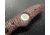 Hoffner Knives Folding Knife, 3.5in, 440c, Spear Point Blade, Chiseled Nightstalker Grip, Silver Combo Blade, FK-S3CBS-CRB