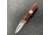Hoffner Knives Folding Knife, 3.5in, 440c, Spear Point Blade, Chiseled Nightstalker Grip, Silver Smooth Blade, FK-S3SBS-CRB