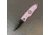 Hoffner Knives Folding Knife, 3.5in, 440c, Spear Point Blade, Chiseled Valkyrie Grip, Black Smooth Blade, FK-S3SBK-CPG
