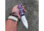 Hoffner Knives Folding Knife, 3.5in, 440c, Spear Point Blade, Chiseled Valkyrie Grip, Silver Combo Blade, FK-S3CBS-CPG