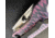 Hoffner Knives Folding Knife, 3.5in, 440c, Spear Point Blade, Chiseled Valkyrie Grip, Silver Combo Blade, FK-S3CBS-CPG