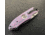 Hoffner Knives Folding Knife, 3.5in, 440c, Spear Point Blade, Chiseled Valkyrie Grip, Silver Smooth Blade, FK-S3SBS-CPG