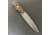 Hoffner Knives Hand Spear Fixed Blade Knife, 5in, 440C Steel, Chiseled Maduro Grip, Black Smooth Blade, Black, HS-S5SBK-CMA