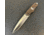 Hoffner Knives Hand Spear Fixed Blade Knife, 5in, 440C Steel, Chiseled Maduro Grip, Silver Smooth Blade, Black, HS-S5SBS-CMA