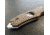 Hoffner Knives Hand Spear Fixed Blade Knife, 5in, 440C Steel, Chiseled Maduro Grip, Silver Smooth Blade, Black, HS-S5SBS-CMA